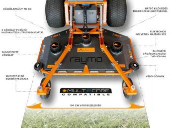 Torpedo távvezérelt napelem-, rézsű- és magasgazvágó 15.Kép