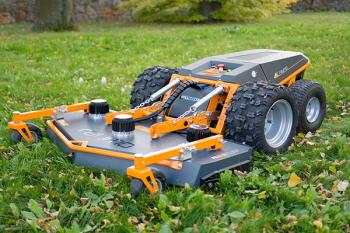 Torpedo távvezérelt napelem-, rézsű- és magasgazvágó 4.Kép