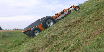 Torpedo távvezérelt napelem-, rézsű- és magasgazvágó 9.Kép