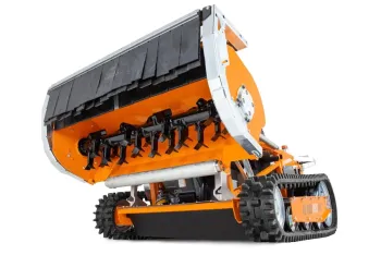 AS 1000 OVIS RC rádiótávirányítású lengőkéses szárzúzó 6.Kép