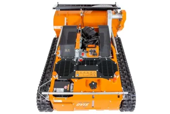 AS 1000 OVIS RC rádiótávirányítású lengőkéses szárzúzó 7.Kép