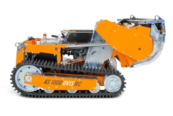 AS 1000 OVIS RC rádiótávirányítású lengőkéses szárzúzó 8.Kép