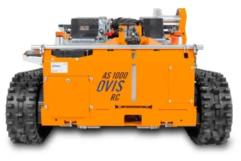 AS 1000 OVIS RC rádiótávirányítású lengőkéses szárzúzó 9.Kép