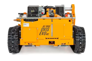 AS 1000 OVIS EVO RC rádiótávirányítású lengőkéses szárzúzó 7.Kép