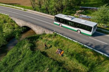 AS 1000 OVIS EVO RC rádiótávirányítású lengőkéses szárzúzó 4.Kép