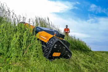 AS 990 Tahr RC rádiótávirányítású magasgazvágó rézsűnyíró 4.Kép