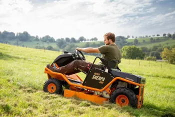 AS 915 Sherpa 2WD felülős magasgazvágó  Loncin motorral 2.Kép